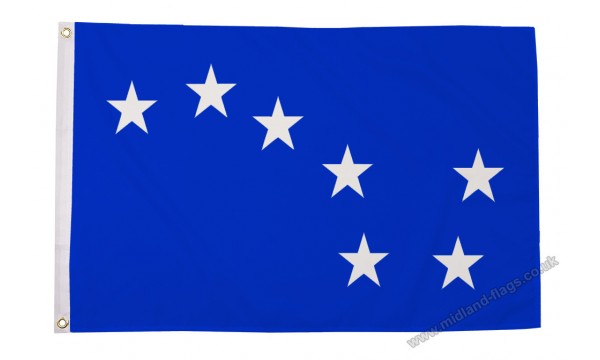 Starry Plough Royal Blue Flag